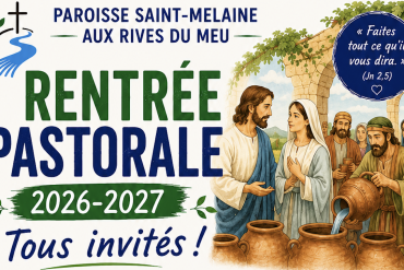 Rentrée pastorale 2026-2027
